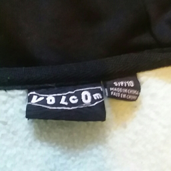 Blue black and orange Volcom hoodie - Picture 4 of 5